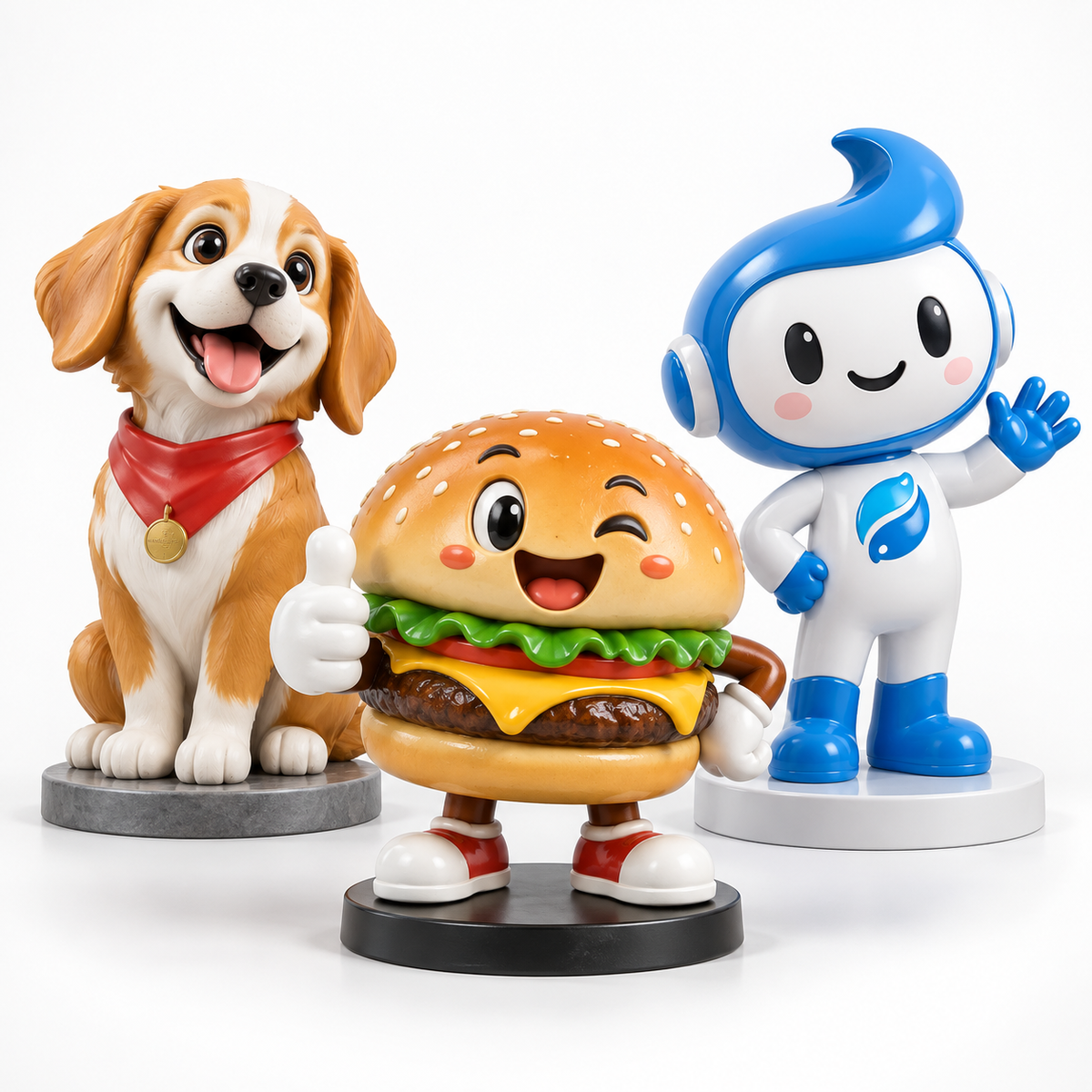 Brand & Cartoon Sculptures