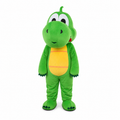 Green Dinosaur Mascot Costume