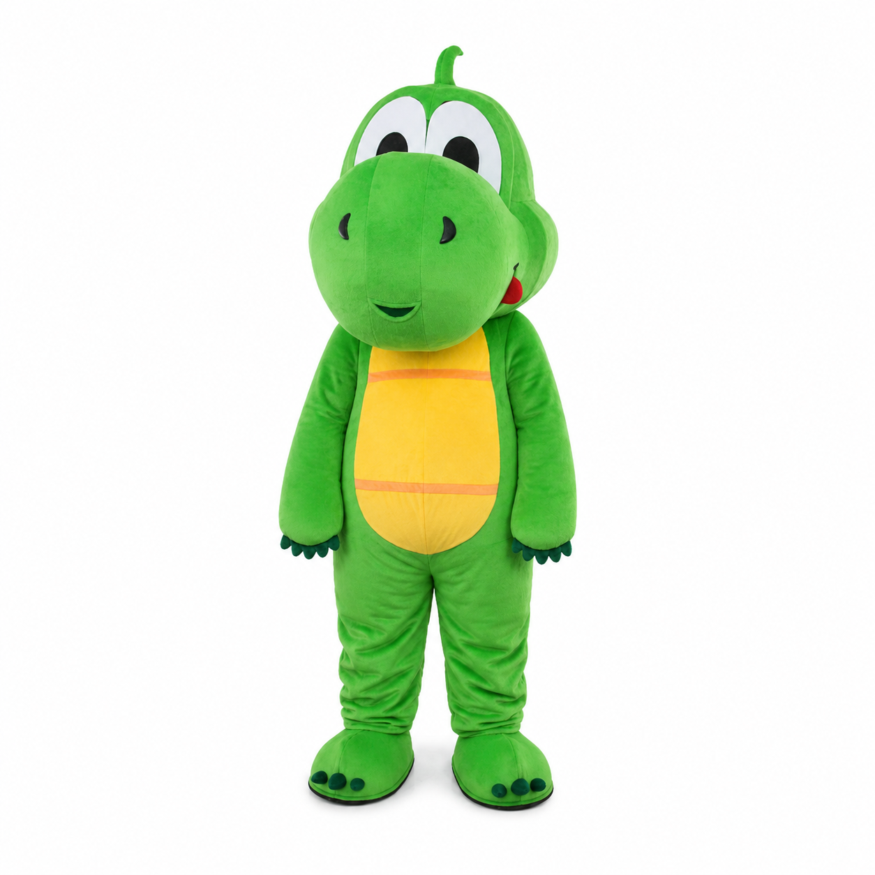 Green Dinosaur Mascot Costume