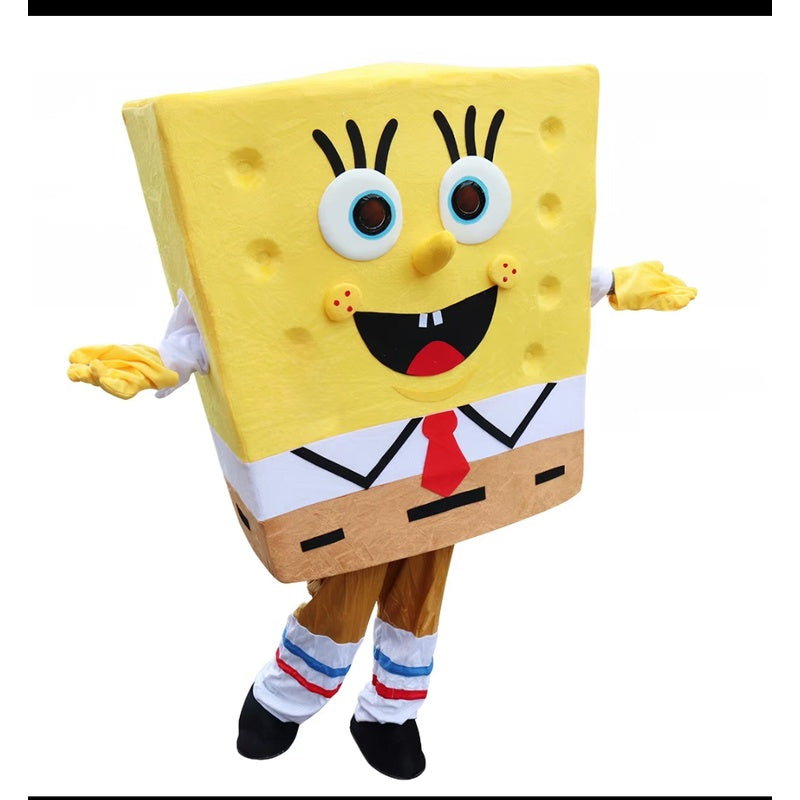 Yellow Sponge Mascot Costume