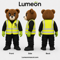 Custom Safety Bear Mascot