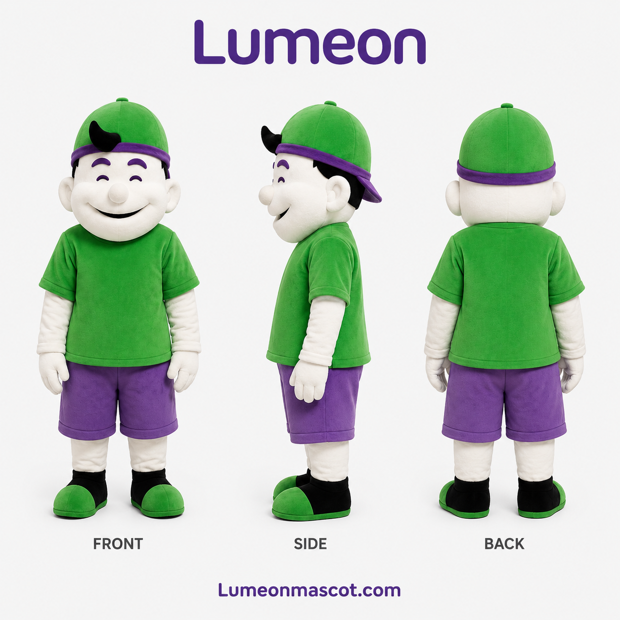 Custom Cartoon Boy Mascot Costume