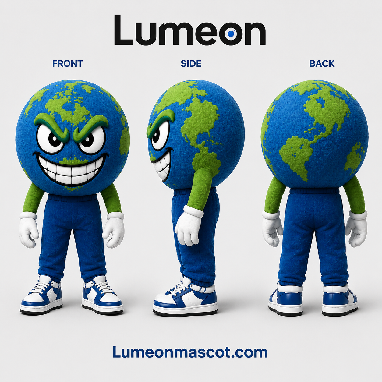 Custom Earth Mascot Costume
