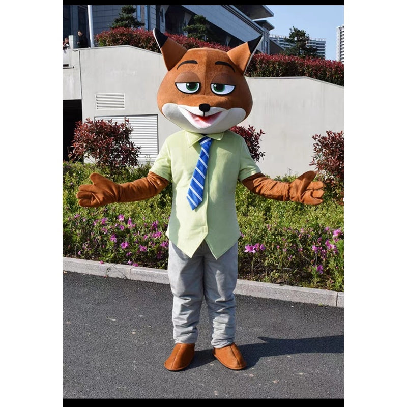 Custom Fox Mascot Costume