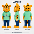 Custom Giraffe Mascot