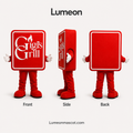Custom Signboard Mascot Costume