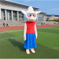 White Cat Mascot Costume