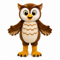 Custom Owl Mascot Costume