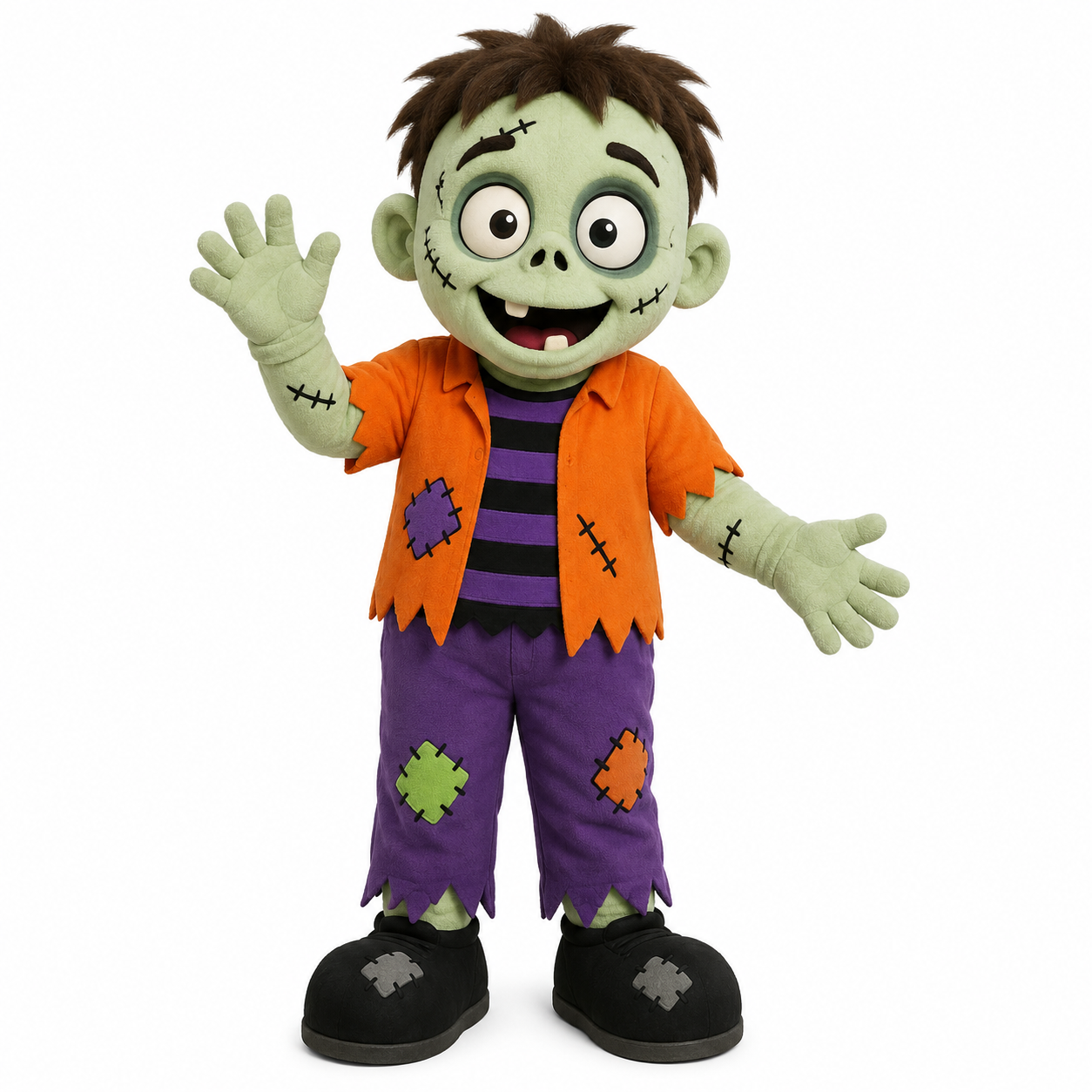 Custom Halloween Zombie Mascot Costume for Events
