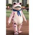 Custom Pink Frog Mascot Costume
