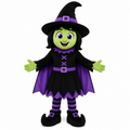 Custom Halloween Witch Mascot Costume for Parties