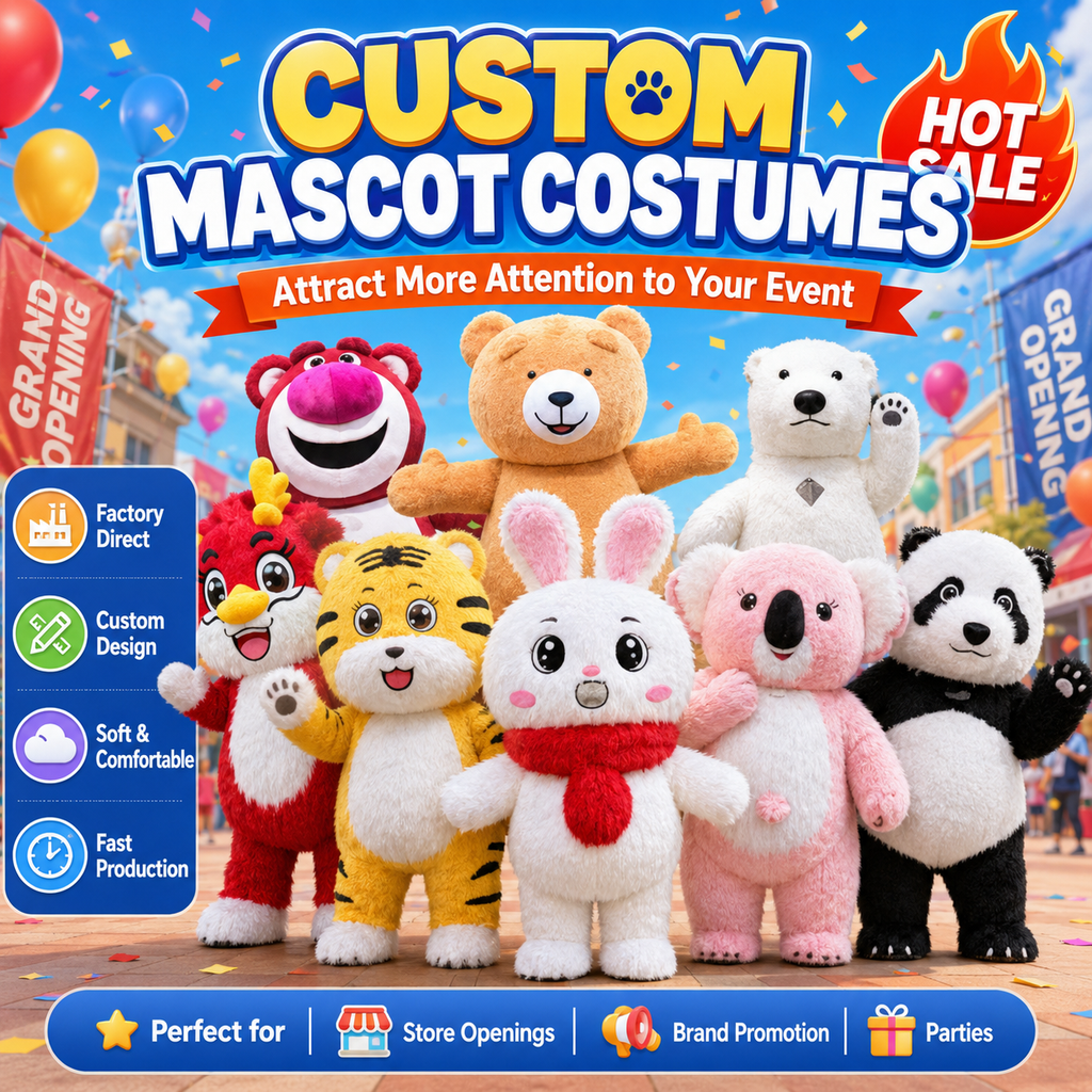 Custom 2-Meter Inflatable Event Mascot Costume, Best-Selling Crowd Attraction Style