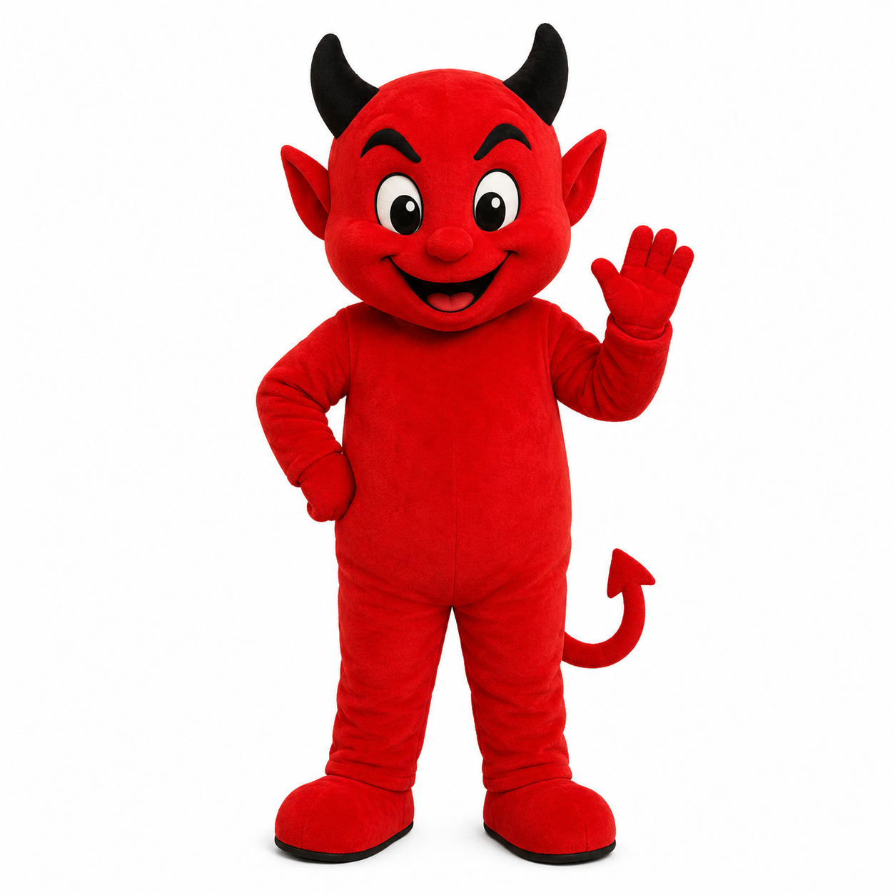 Custom Red Devil Mascot Costume for Halloween Events