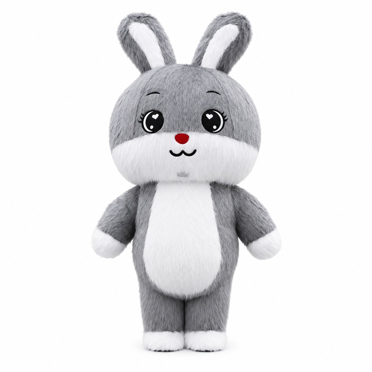 Pink Bunny Mascot Costume
