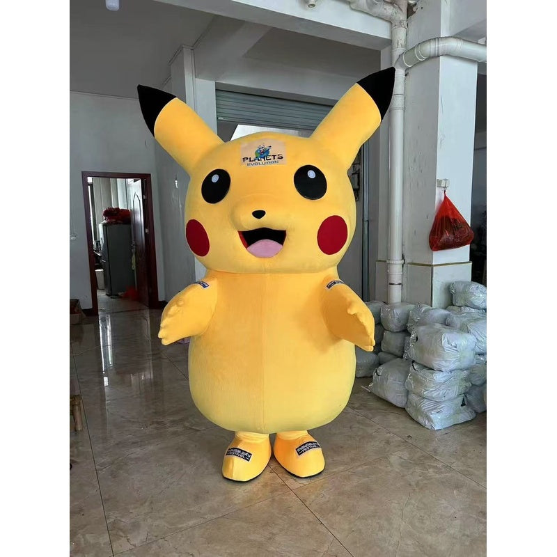 Yellow Mouse Mascot Costume