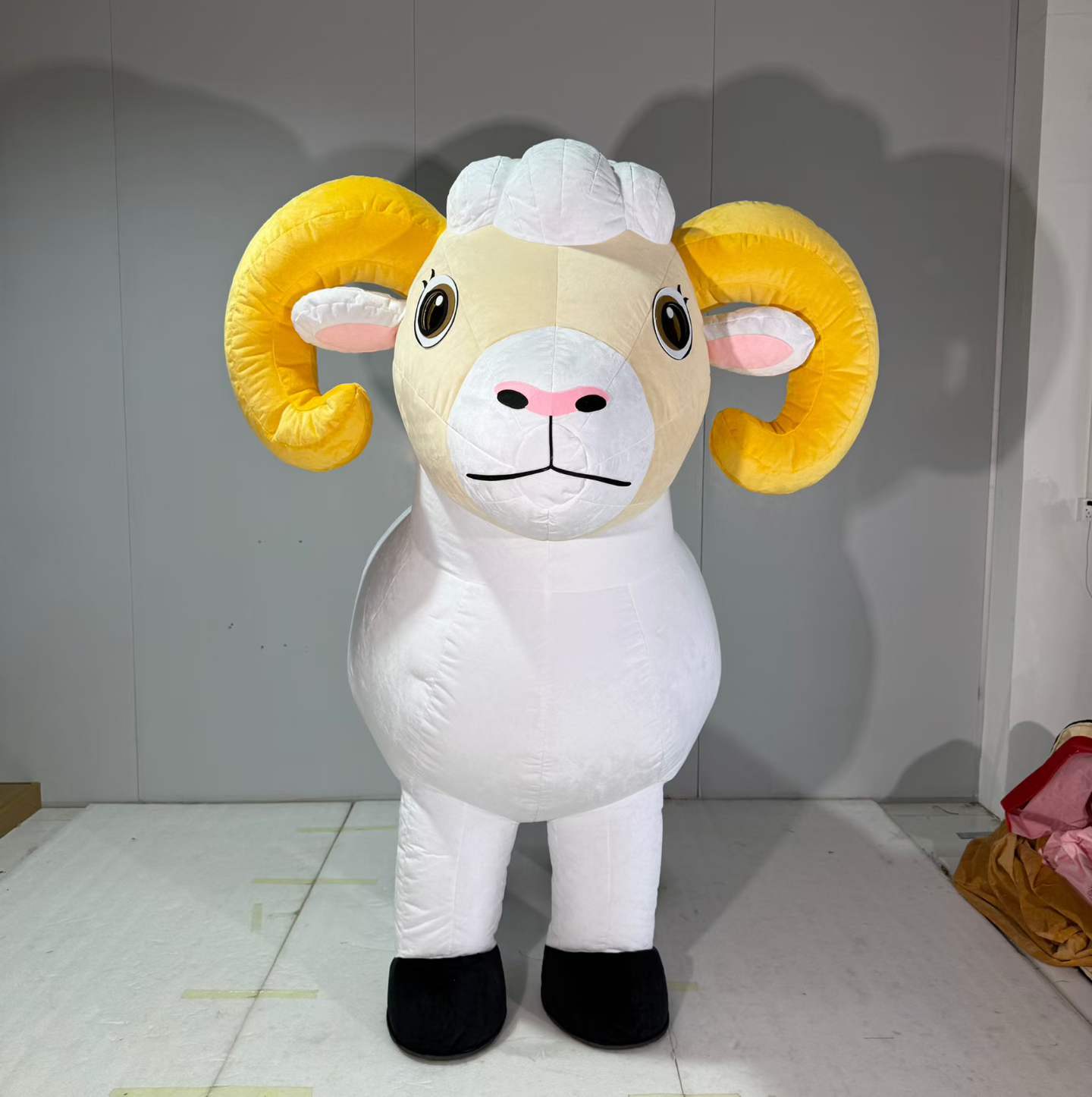Inflatable Goat Mascot Costume