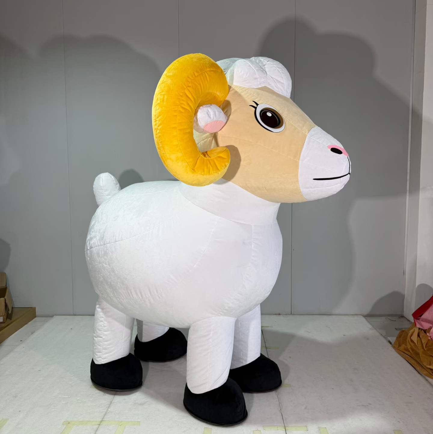 Inflatable Goat Mascot Costume