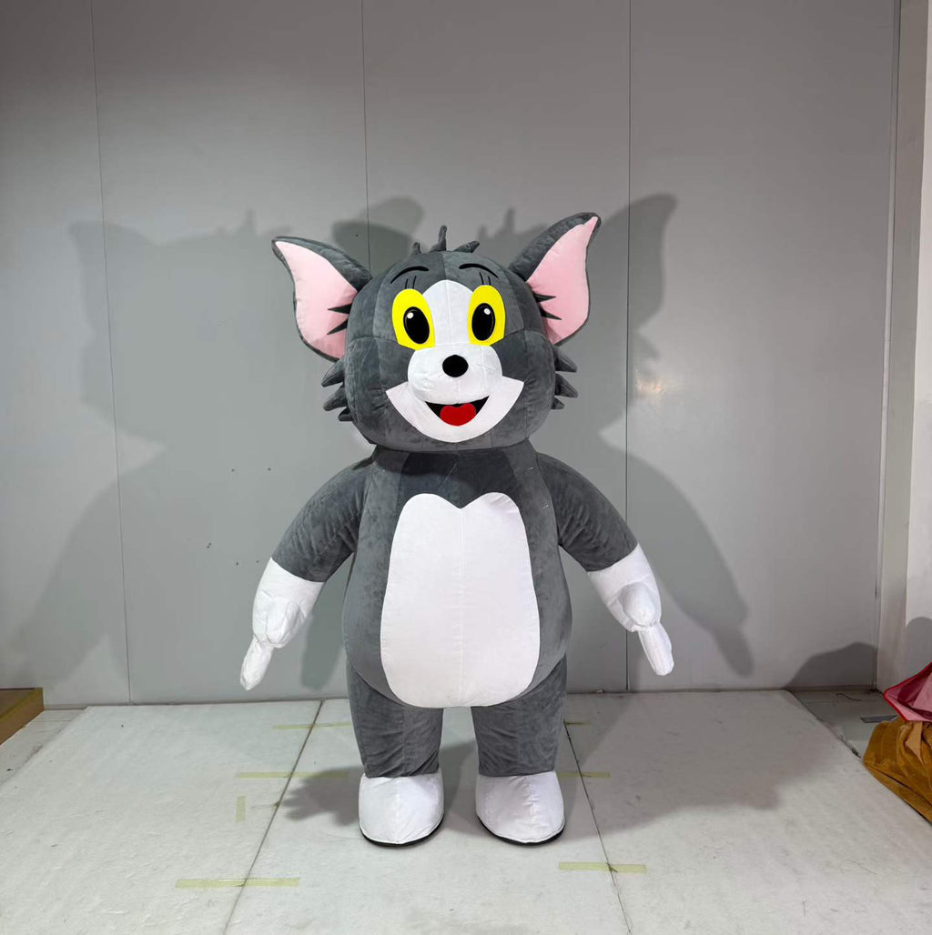 Inflatable Cat Tom Mascot Costume