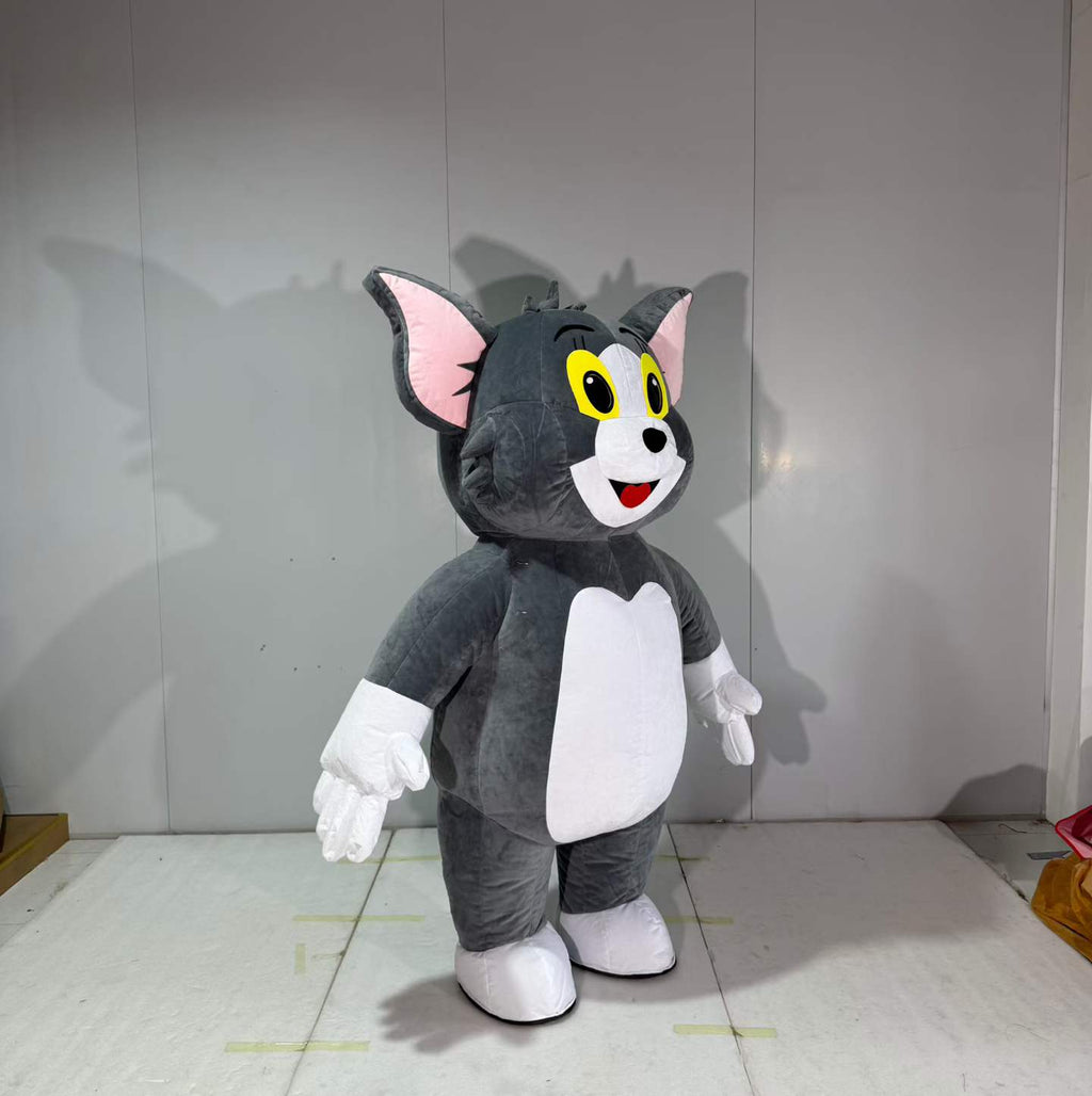 Inflatable Cat Tom Mascot Costume