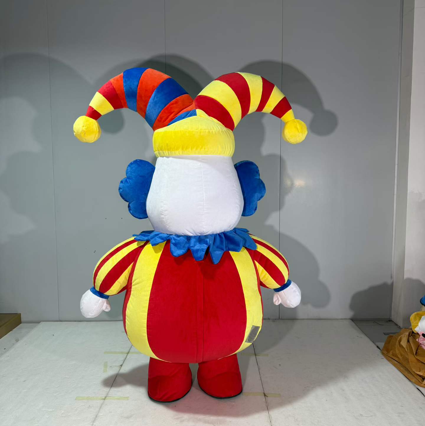 Inflatable Colorful Clown Mascot Costume