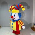 Inflatable Colorful Clown Mascot Costume