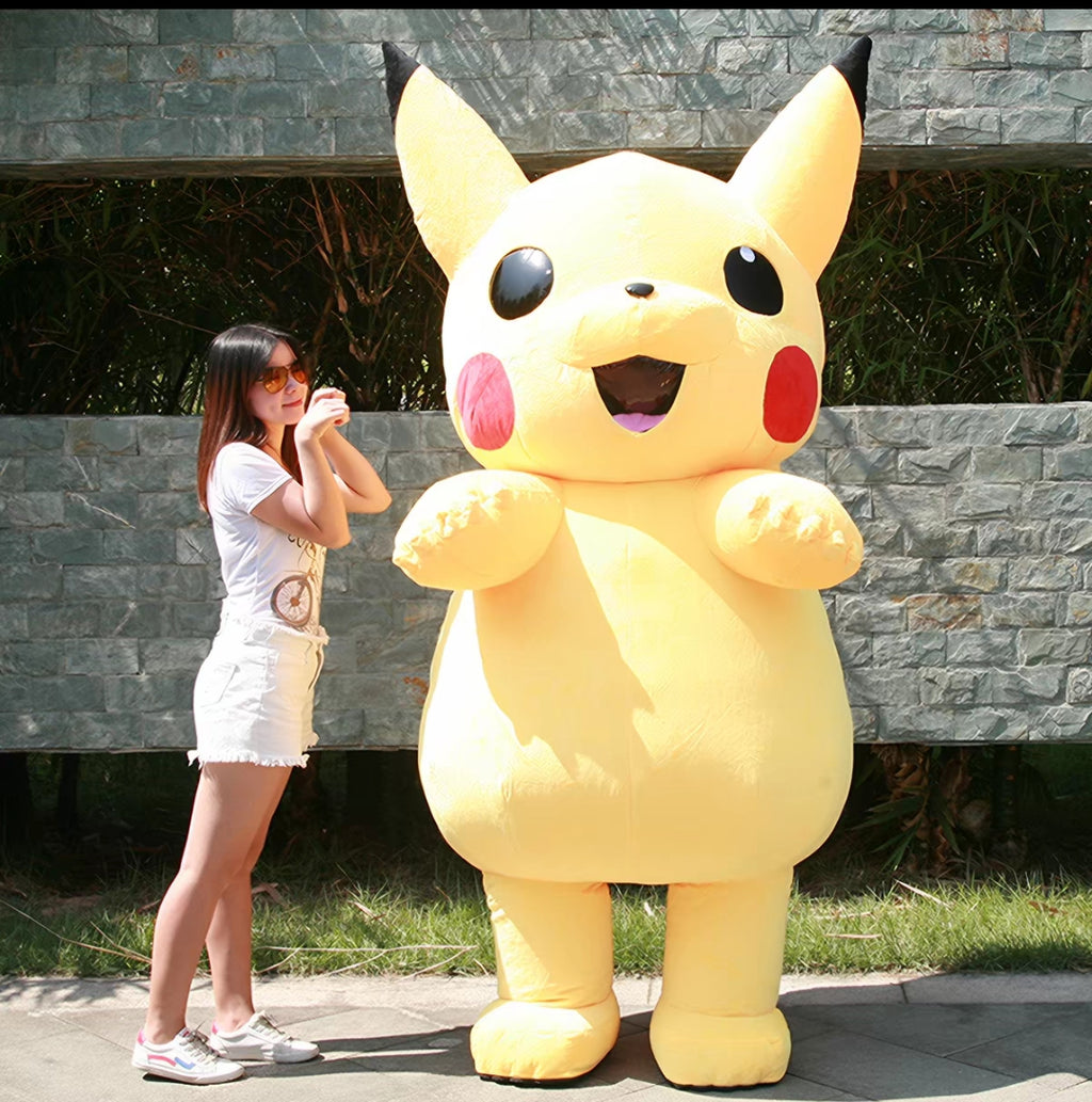 Yellow Mouse Mascot Costume