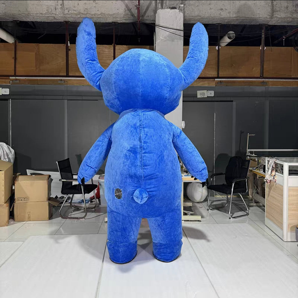 Custom Inflatable Blue Alien Mascot Costume