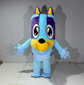 Custom Inflatable Blue Puppy Mascot Costume