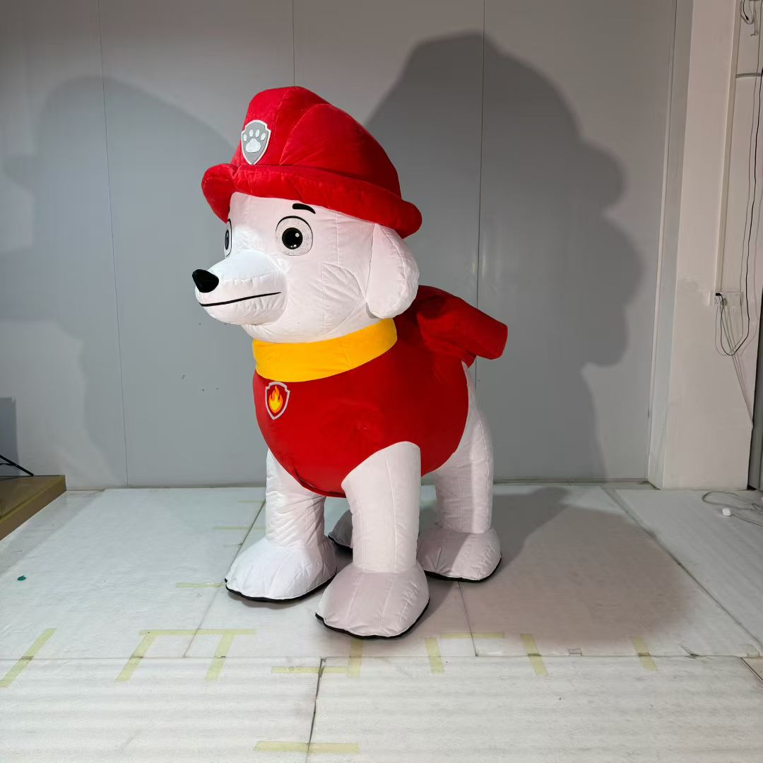 Custom Inflatable Christmas Dog Mascot Costume