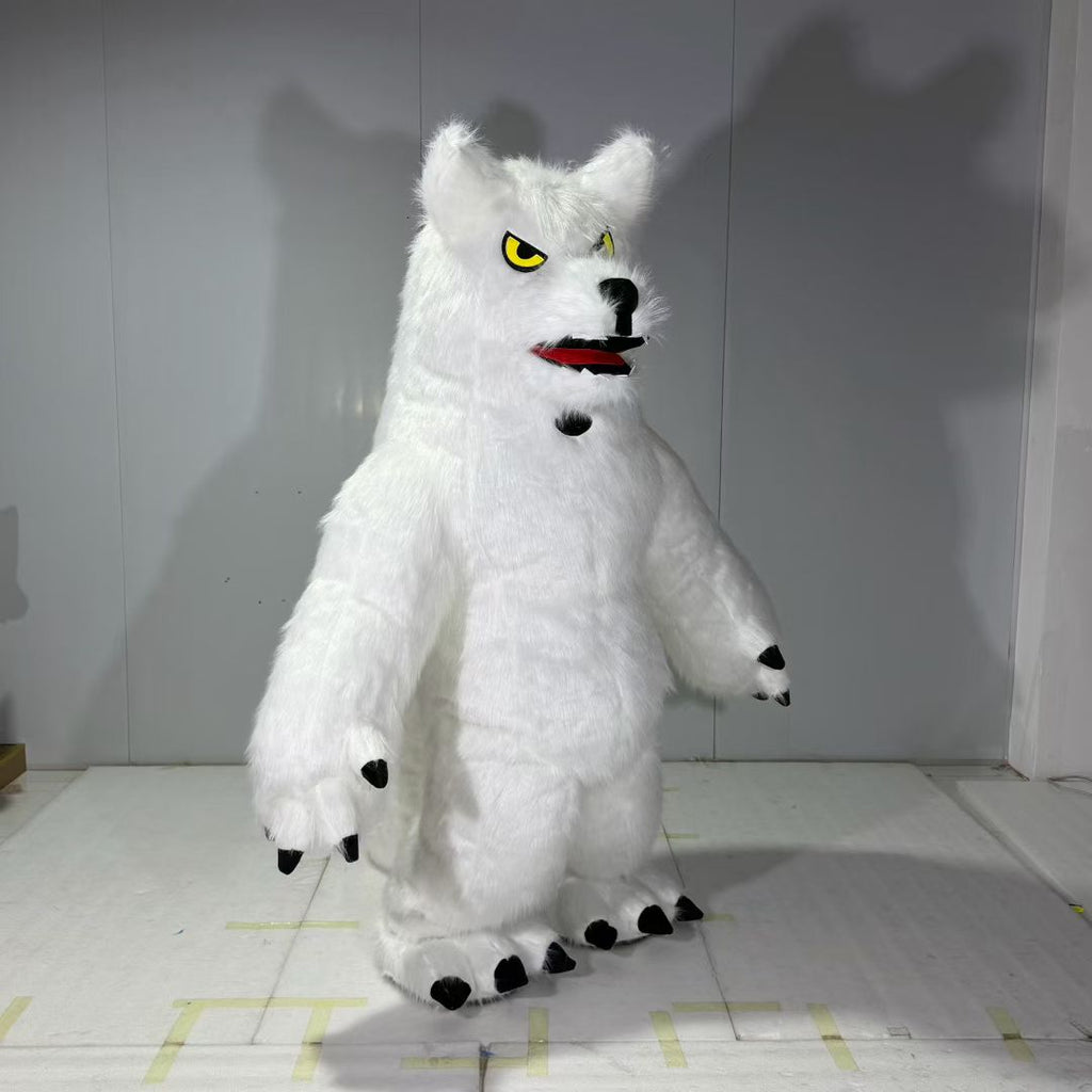 Custom Inflatable Wolf Mascot Costume