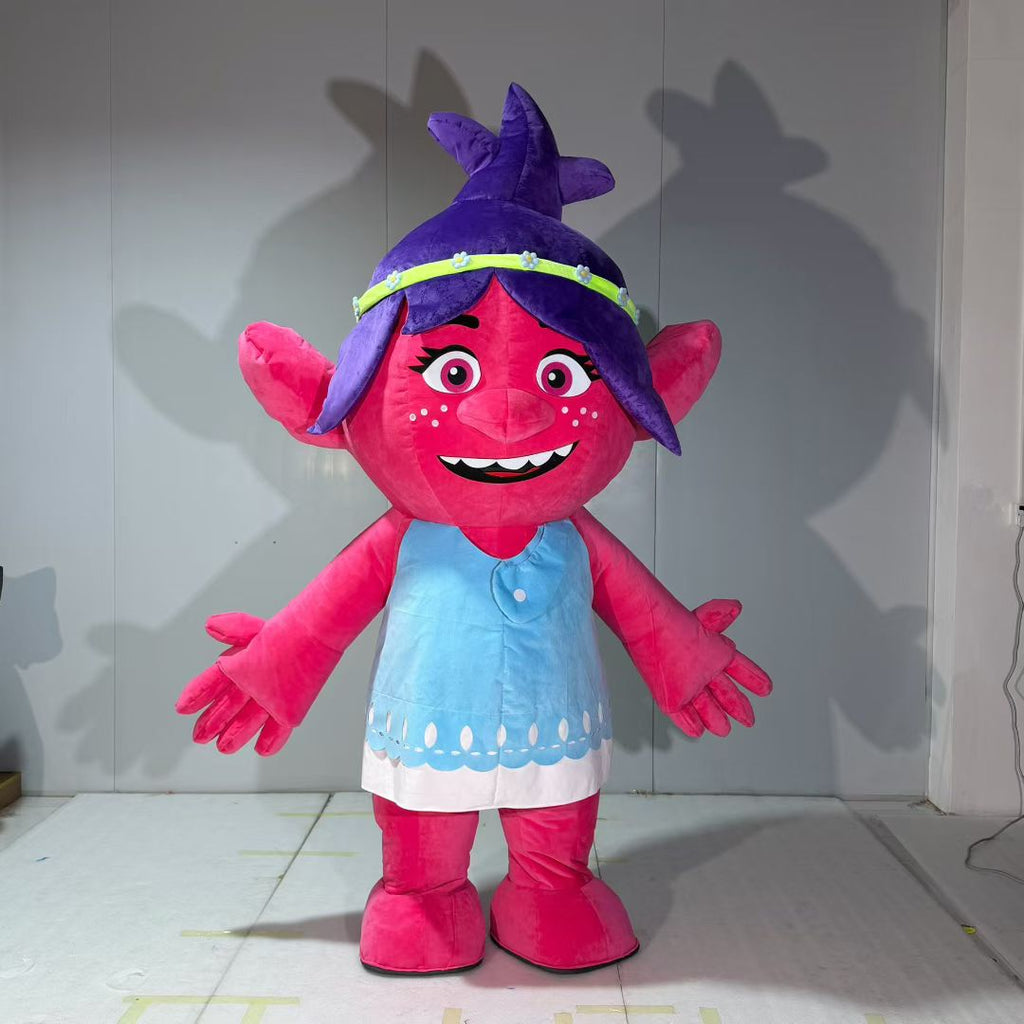 Custom Inflatable Cartoon Girl Mascot Costume