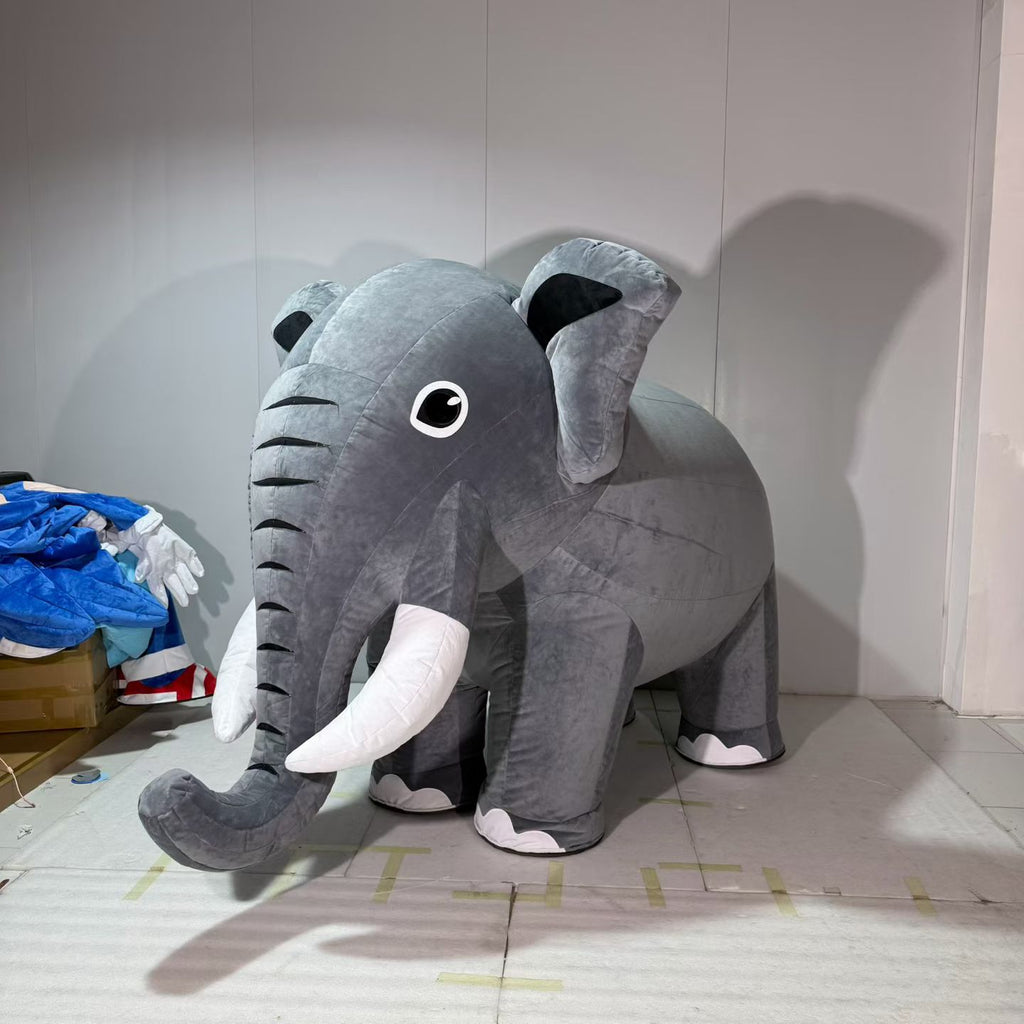 Custom Inflatable Elephant Mascot Costume