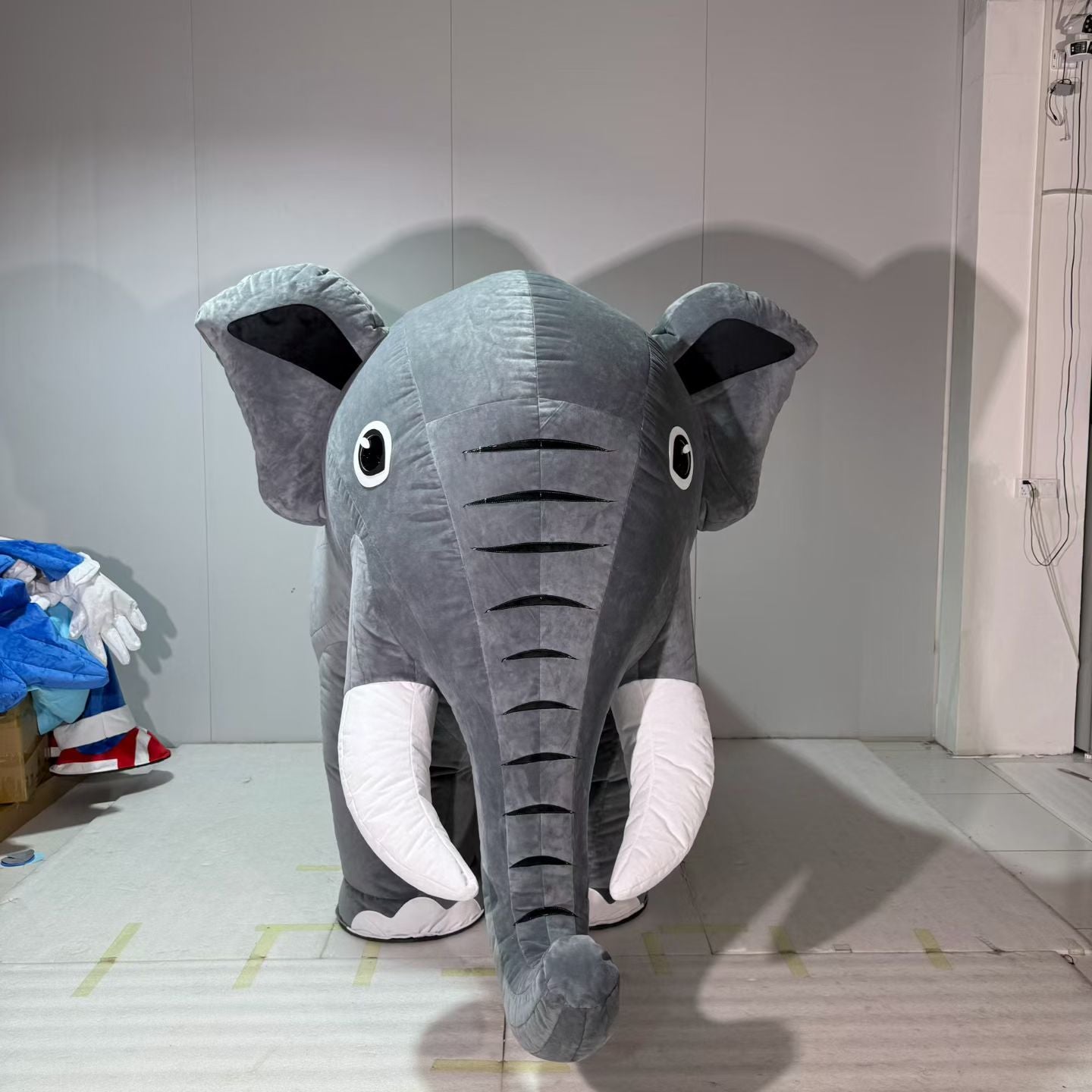 Custom Inflatable Elephant Mascot Costume