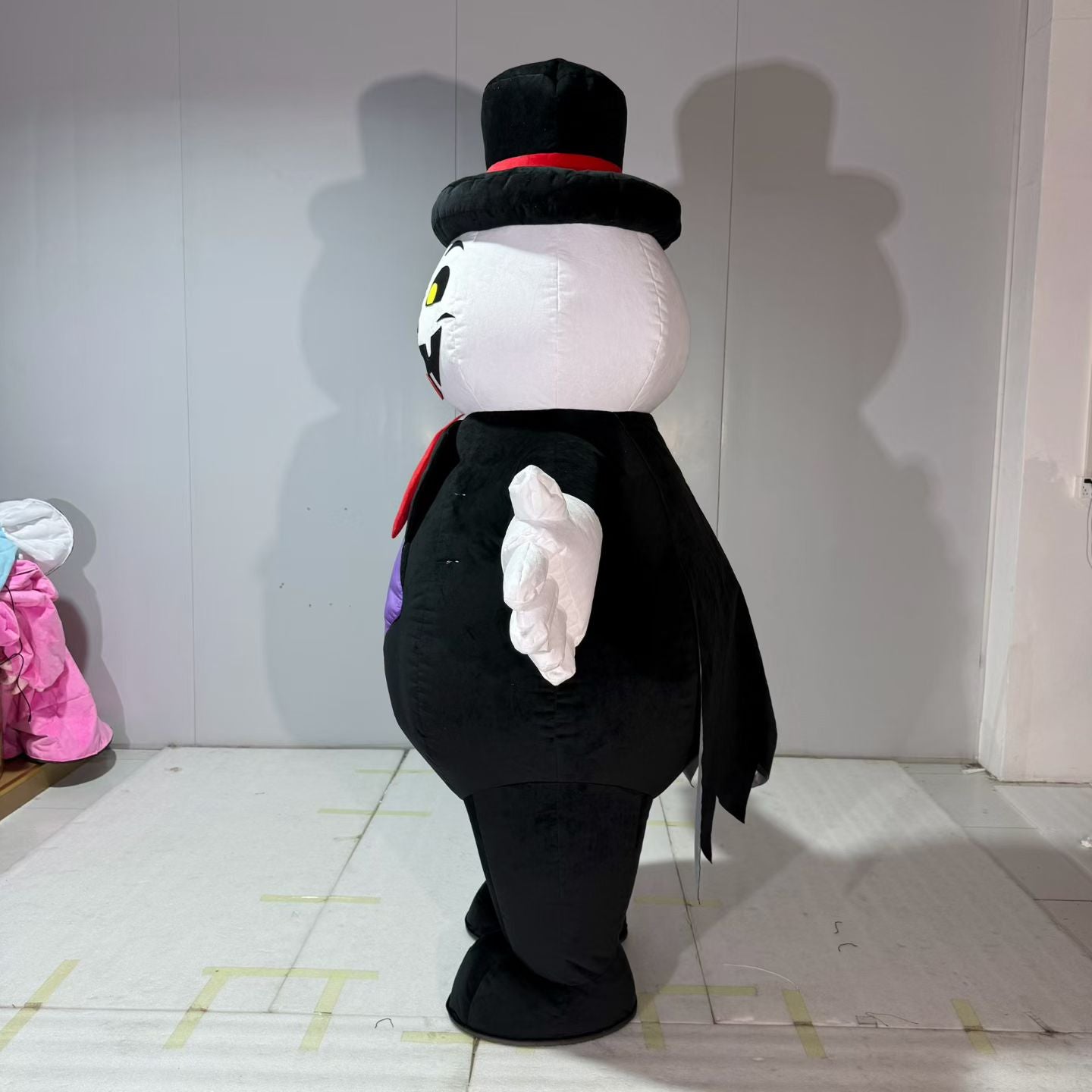 Custom Inflatable Halloween Ghost Mascot Costume