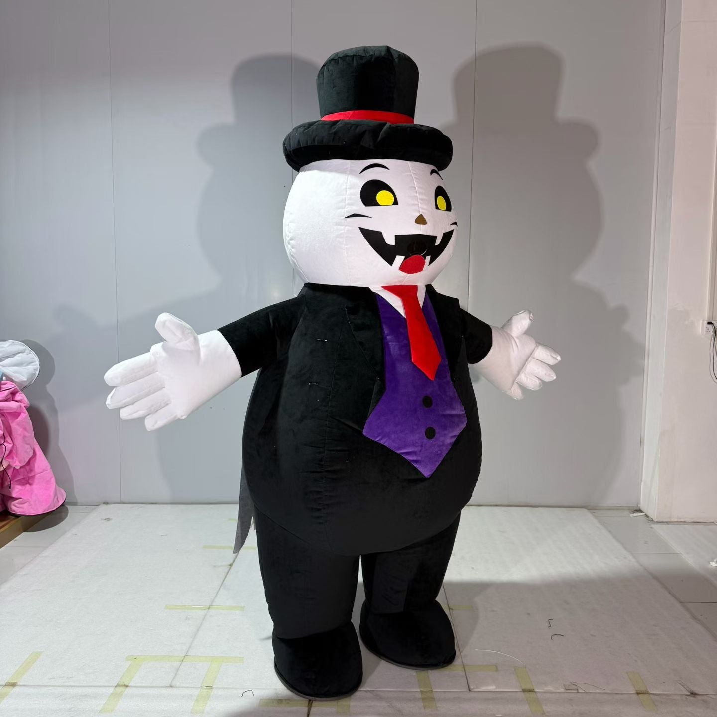 Custom Inflatable Halloween Ghost Mascot Costume