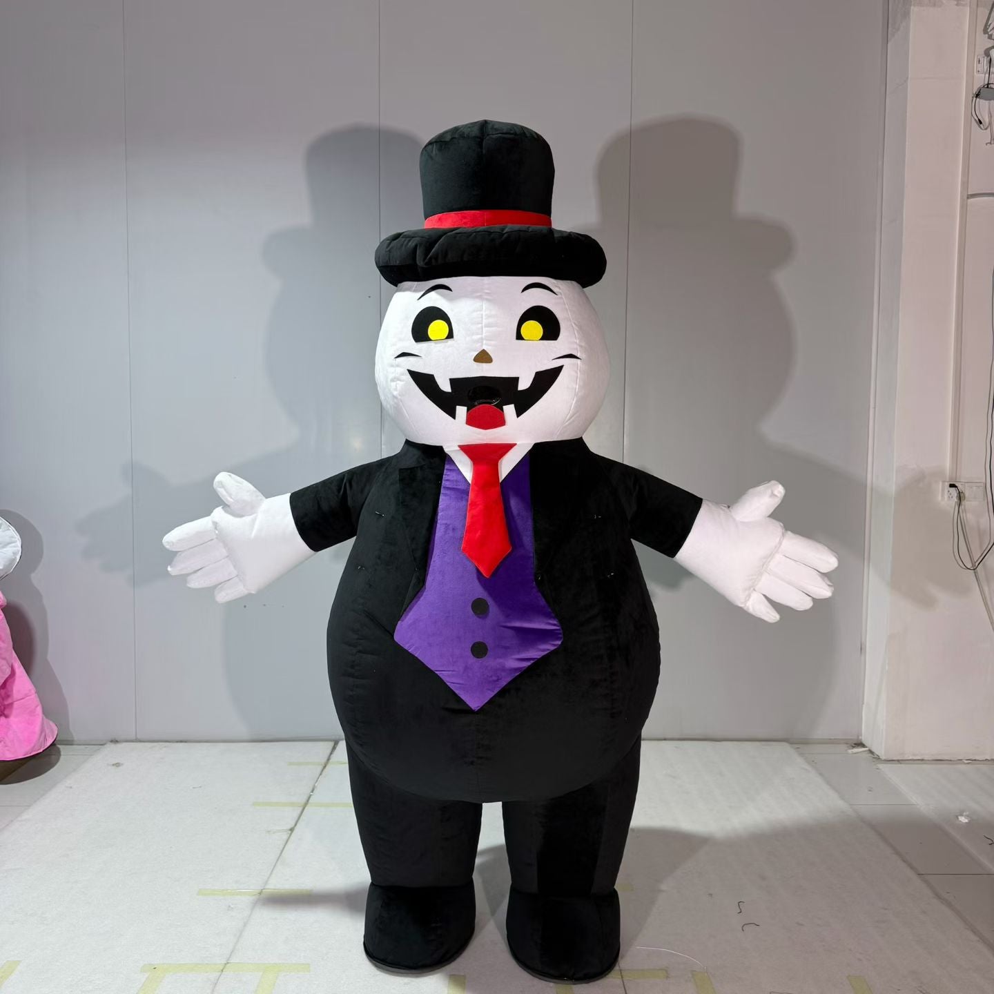 Custom Inflatable Halloween Ghost Mascot Costume