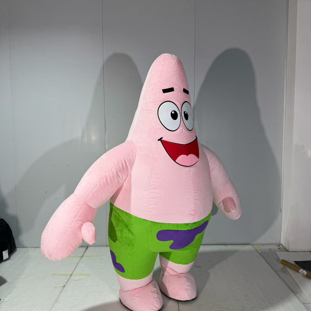 Custom Inflatable Pink Starfish Mascot Costume