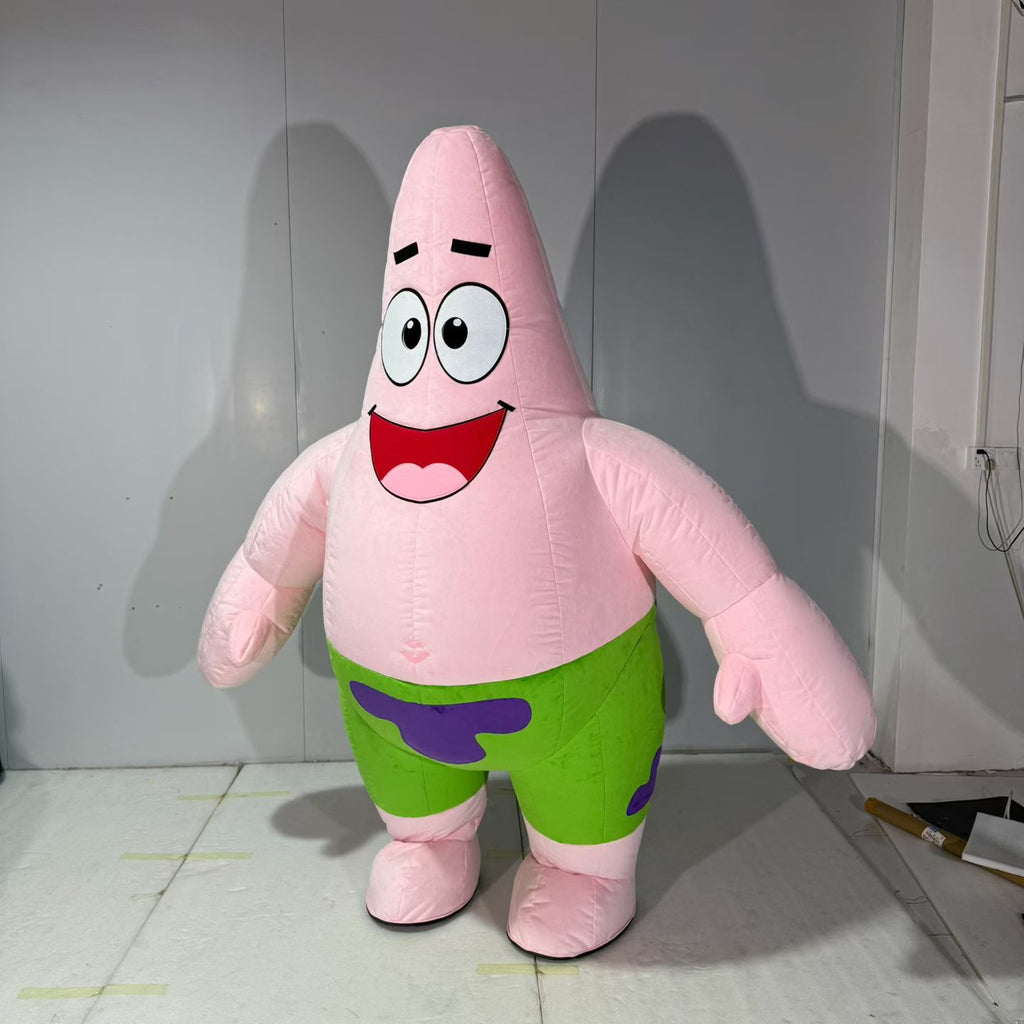 Custom Inflatable Pink Starfish Mascot Costume