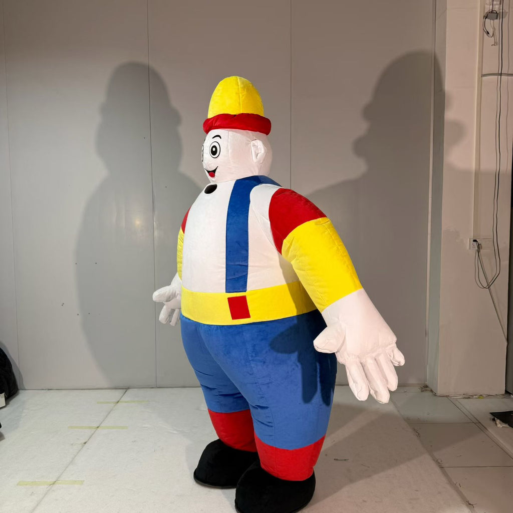 Custom Inflatable Cartoon Worker Mascot Costume