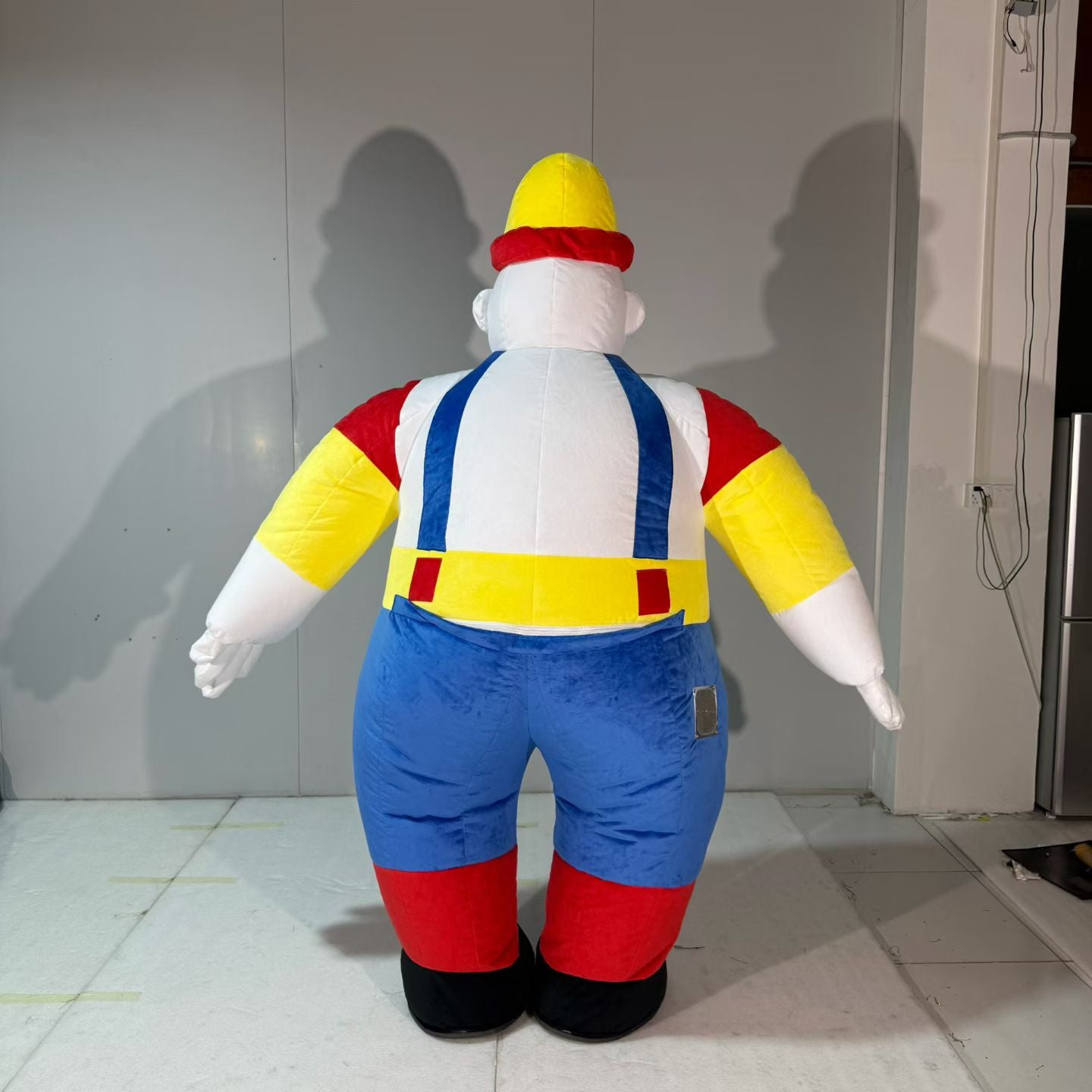 Custom Inflatable Cartoon Worker Mascot Costume