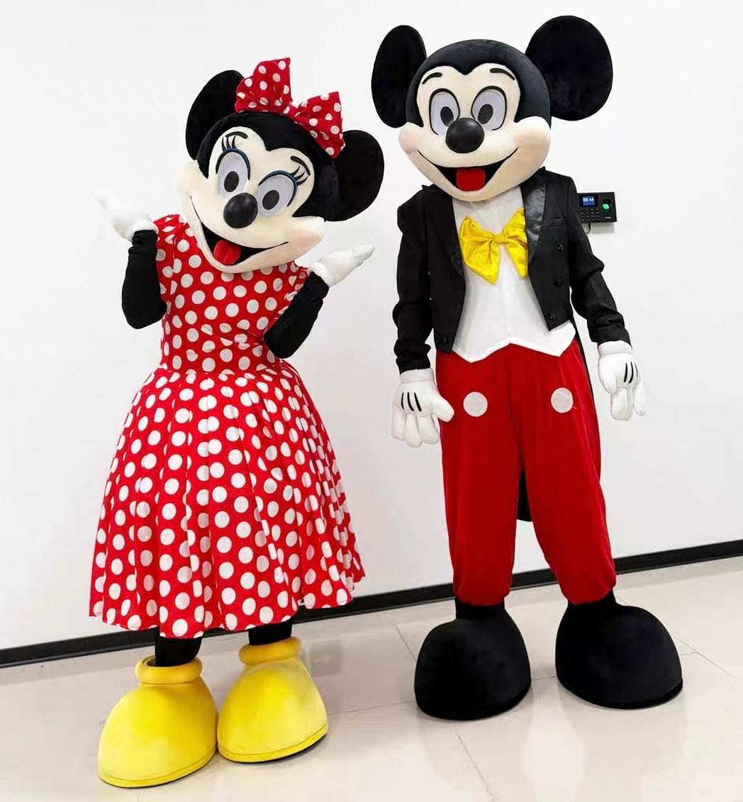 Classic Mouse Couple Mascot Costumes