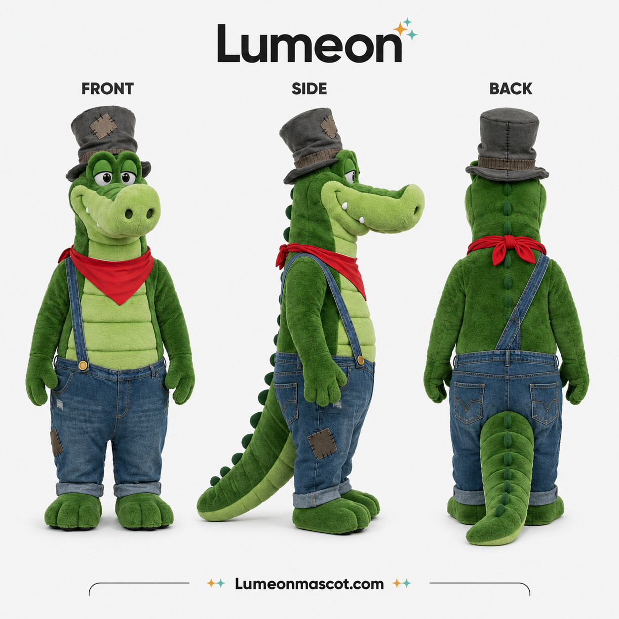 Custom Crocodile Mascot Costume