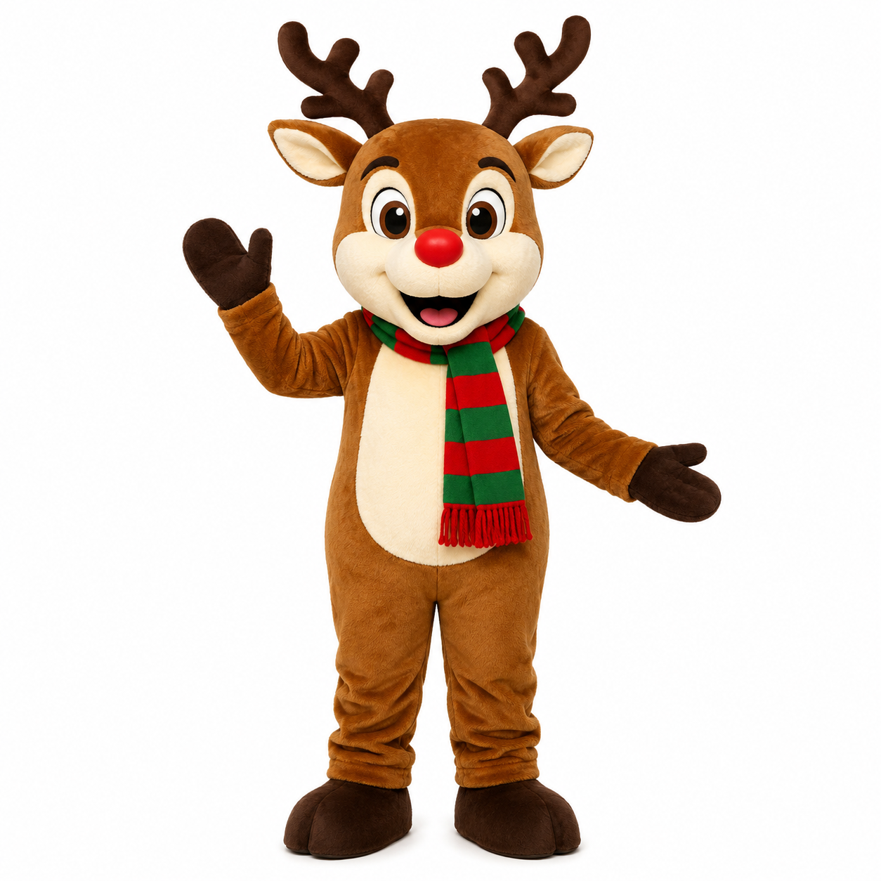 Custom Christmas Reindeer Mascot Costume for Events