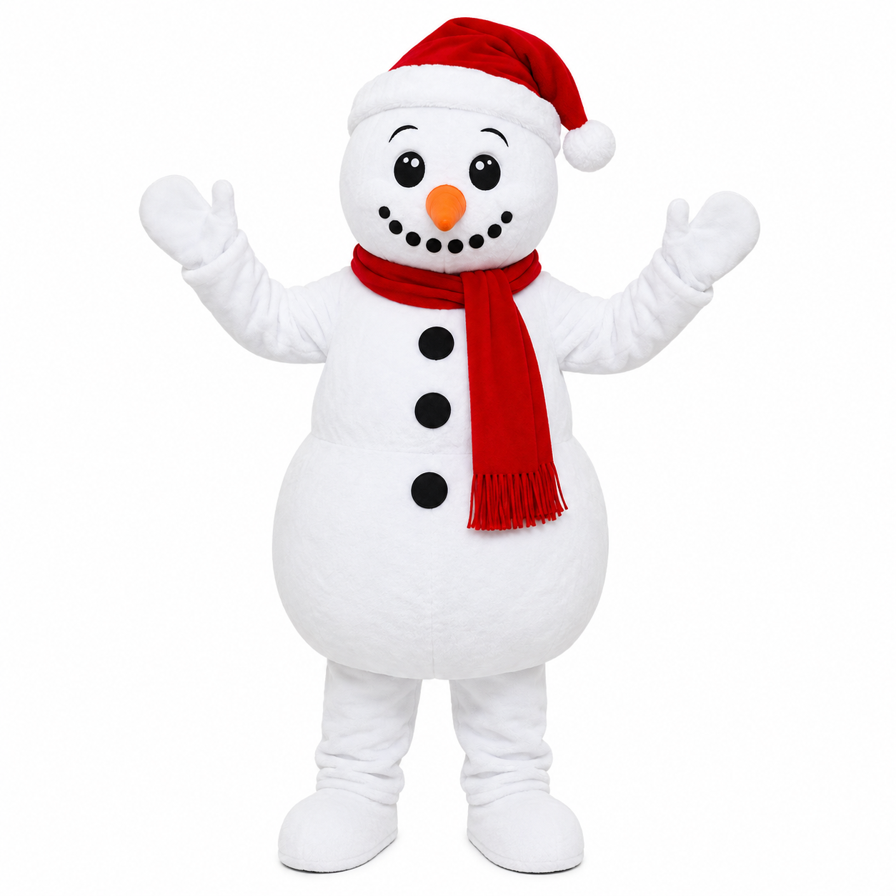 Custom Snowman Mascot Costume for Christmas Events