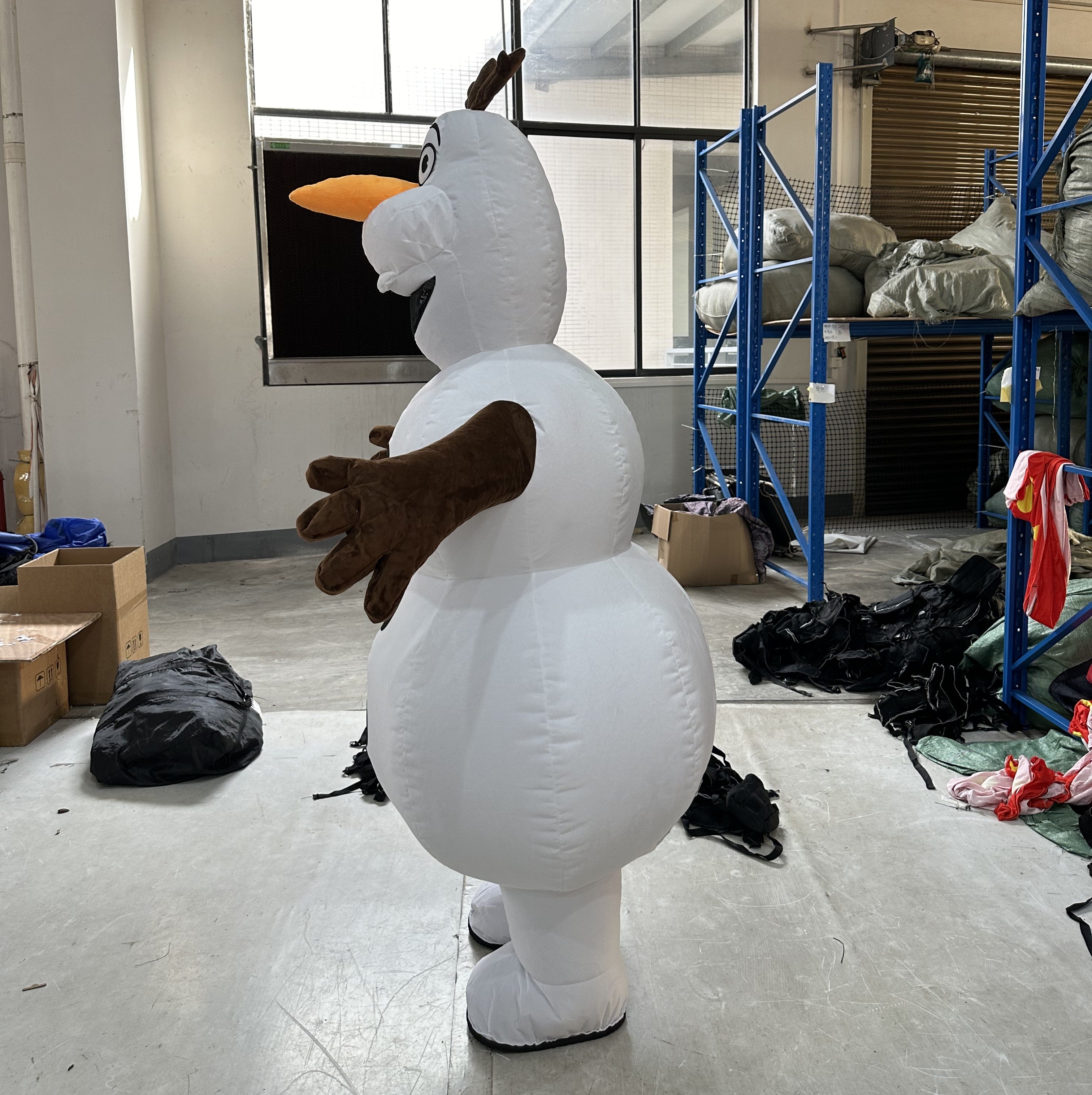 Custom Inflatable Snowman Mascot Costume