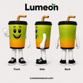 Custom Coffee Cup Mascot Costume