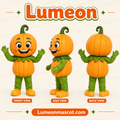 Custom Pumpkin Mascot Costume