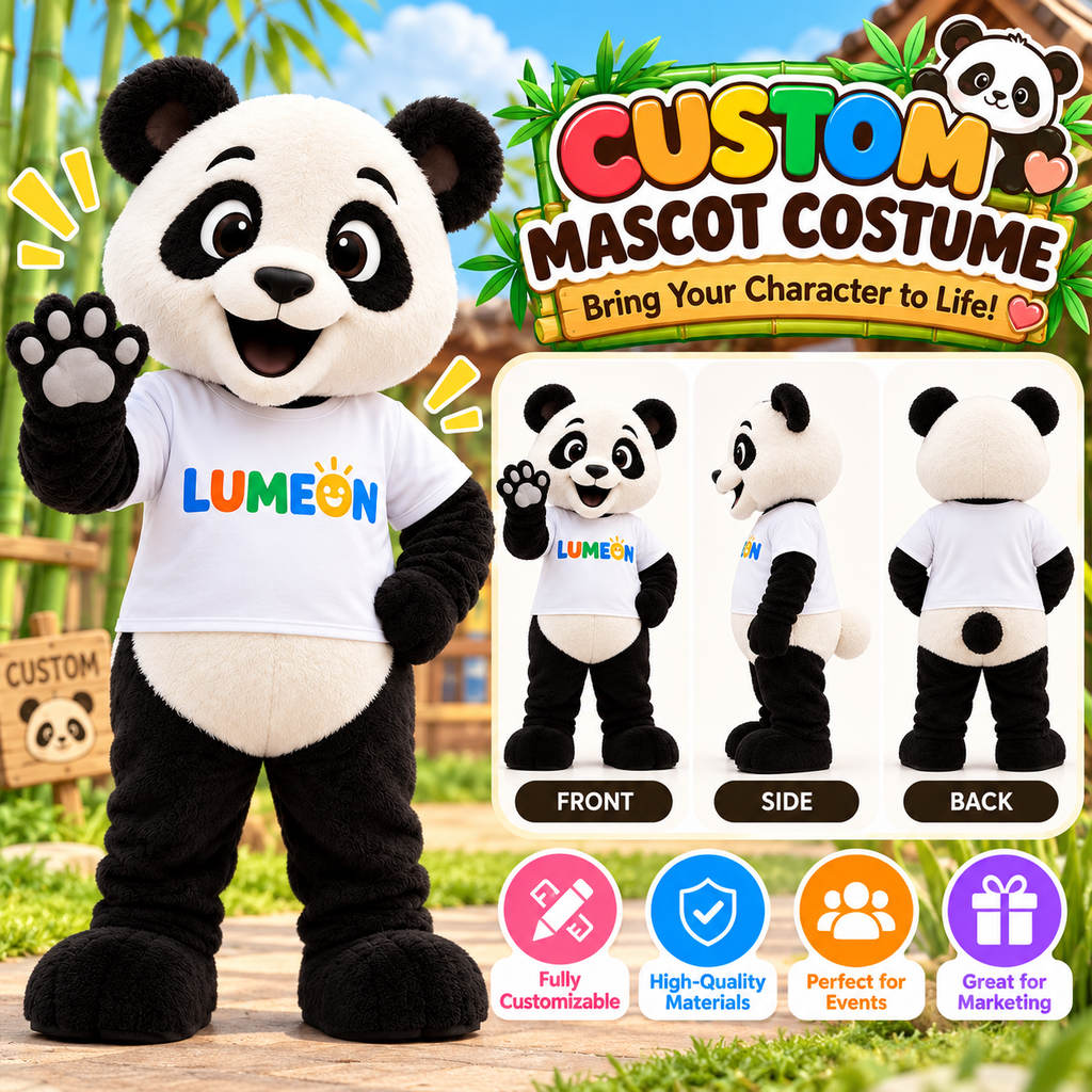 Custom Panda Mascot Costume – Professional Animal