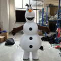 Custom Inflatable Snowman Mascot Costume