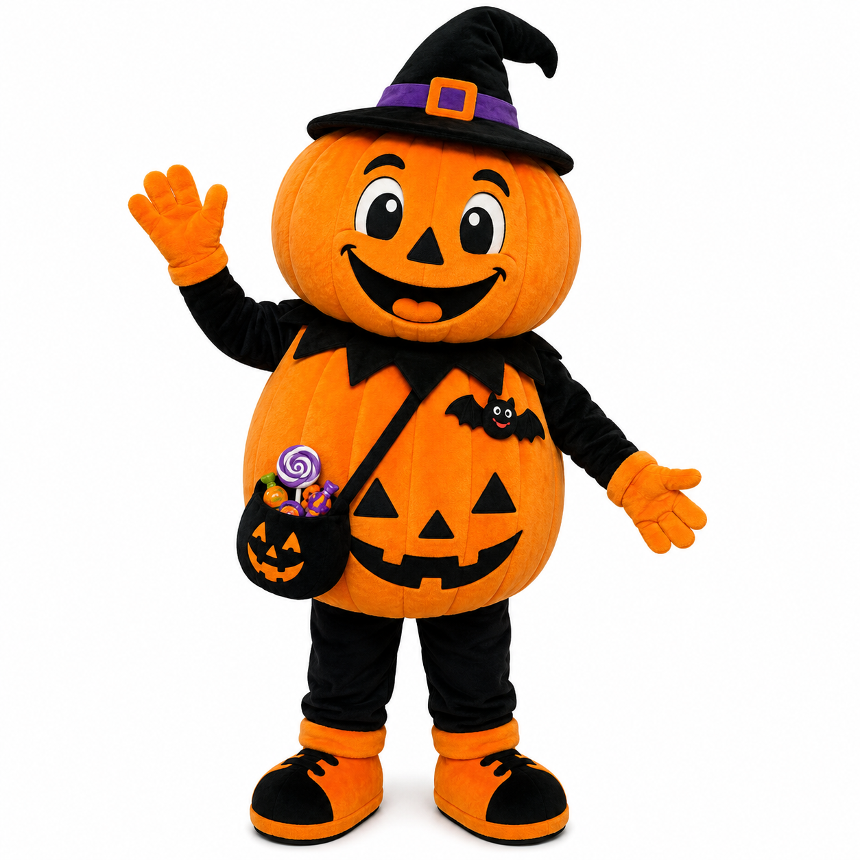 Custom Halloween Pumpkin Mascot Costume